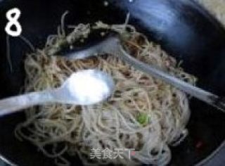 缘起于沙县---〖炒米线〗的做法步骤：8