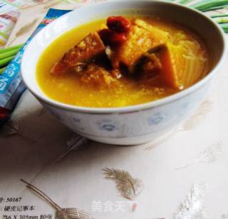 高汤南瓜枸杞粥的做法步骤：8