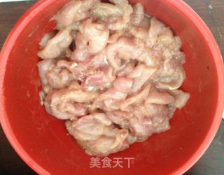 平菇肉片的做法步骤：1