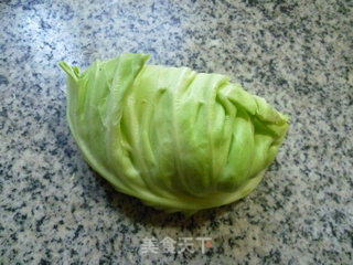 辣椒酱圆白菜炒饭的做法步骤：1