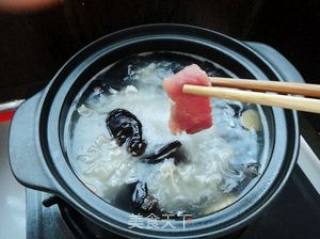 双耳菠菜汤的做法步骤：6