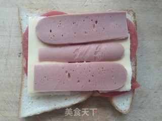 爱心三明治的做法步骤：5