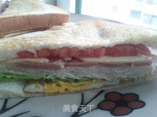 爱心三明治的做法步骤：11