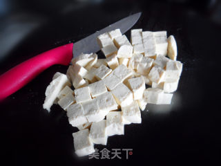 香椿拌豆腐的做法步骤：2