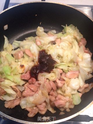 沙爹鸡肉炒乌冬的做法步骤：6