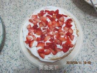 草莓奶油蛋糕的做法步骤：5