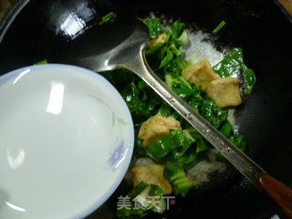 小油方炒君叠菜的做法步骤：6