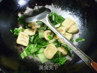 小油方炒君叠菜的做法步骤：10