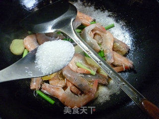 蒜薹炒虾的做法步骤：10