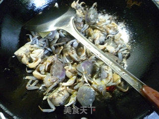 香炒白玉蟹的做法步骤：8