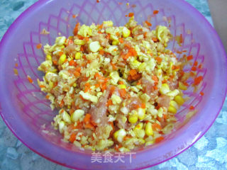 三鲜蛋肉煎饺（处女作）的做法步骤：5