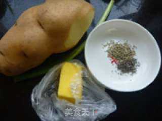 黄油土豆片的做法步骤：1