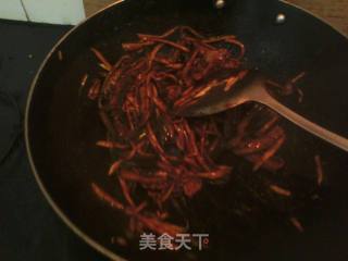 响油鳝丝的做法步骤：7