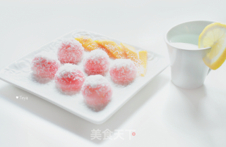 芒果糯米糍的做法步骤：10