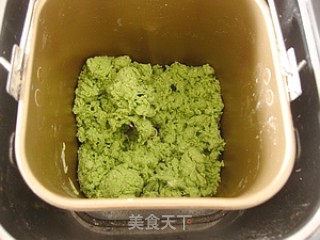 夏日清新主食-----翡翠豆腐卷的做法步骤：4