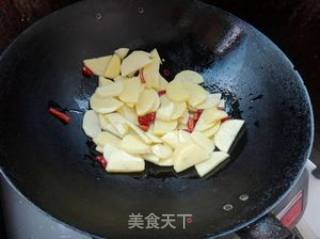 雪菜炒土豆片的做法步骤：5