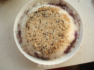 糯米紫薯糕的做法步骤：12