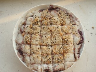 糯米紫薯糕的做法步骤：13
