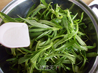 粉蒸面条菜的做法步骤：3