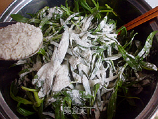 粉蒸面条菜的做法步骤：4