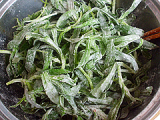 粉蒸面条菜的做法步骤：5
