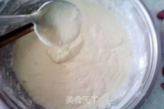 槐花煎饼的做法步骤：2
