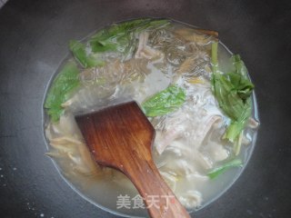 浓醇高汤牌------牛肚粉丝汤的做法步骤：7