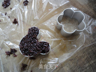 黑糯米盏的做法步骤：10