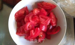 西红柿鸡蛋打卤面的做法步骤：1