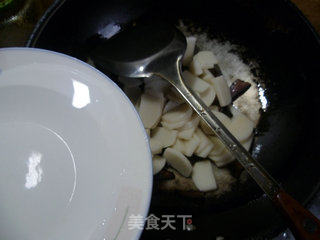 韭菜花酱肉炒年糕的做法步骤：9
