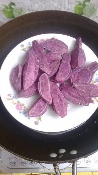 超简单---紫薯馅的做法步骤：4