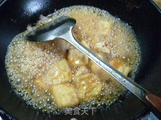 小油方烧橡皮鱼的做法步骤：13