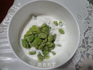 蚕豆米香窝头的做法步骤：2