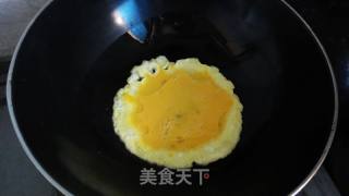 豉香蒜薹炒鸡蛋的做法步骤：2