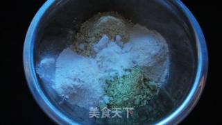 椰香窝窝头的做法步骤：1