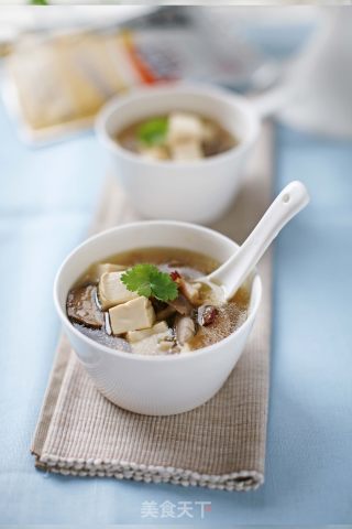 豆腐杂菌汤的做法步骤：5