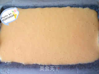 送给妈妈的母亲节礼物-----苹果蛋糕卷的做法步骤：10