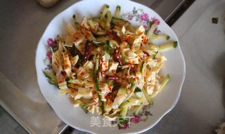 凉拌油豆皮的做法步骤：7