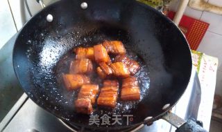 红烧肉卤蛋的做法步骤：6