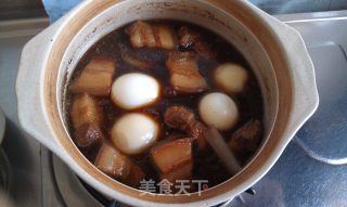 红烧肉卤蛋的做法步骤：11