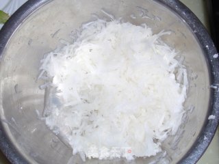 萝卜丝饼的做法步骤：3