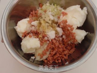 萝卜丝饼的做法步骤：4