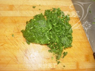 烫面苜蓿盒子饼的做法步骤：15