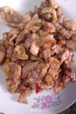 苦瓜炒肉的做法步骤：4