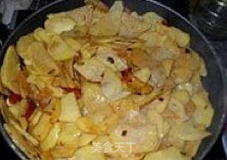 香辣馆土豆大翻身-----------〖干锅土豆片〗的做法步骤：9