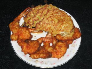 芙蓉虾的做法步骤：7