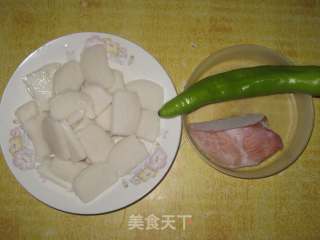 肉片炒年糕的做法步骤：1