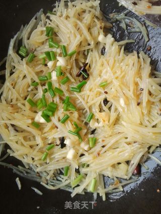 酸辣土豆丝的做法步骤：9