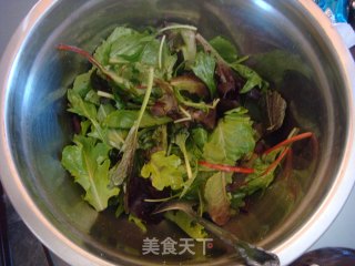 布里芝士,香醋和烤面包加沙拉的做法步骤：8