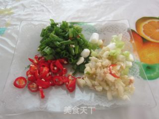 清蒸剥皮鱼的做法步骤：2